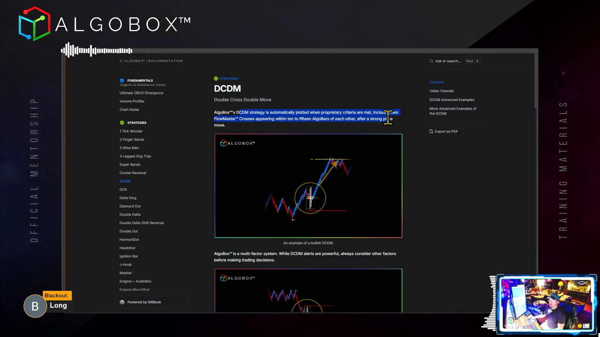 Double Cross Double Move showing two Flowmaster™ crosses and target projection